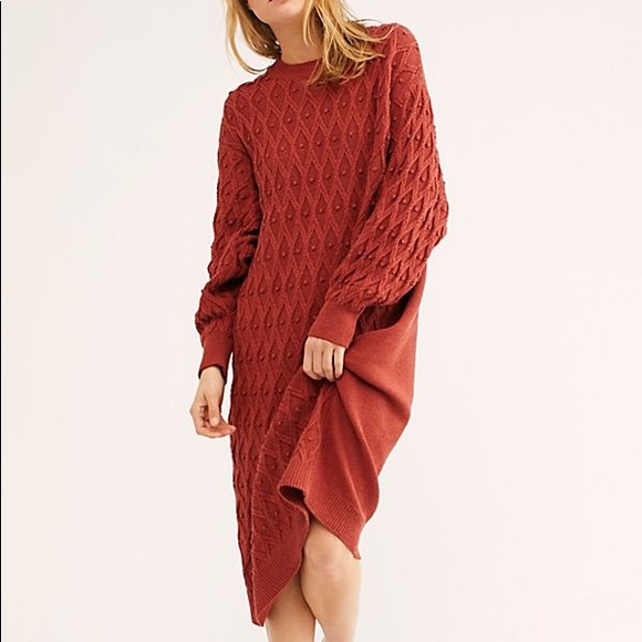 Nwt Free People Nicole Sweater Dress 